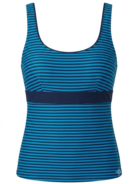 Lands' End Other - Lands End Tankini Top - Blue & Navy Striped